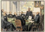 Das Ministerium Bismarck im Jahr 1862